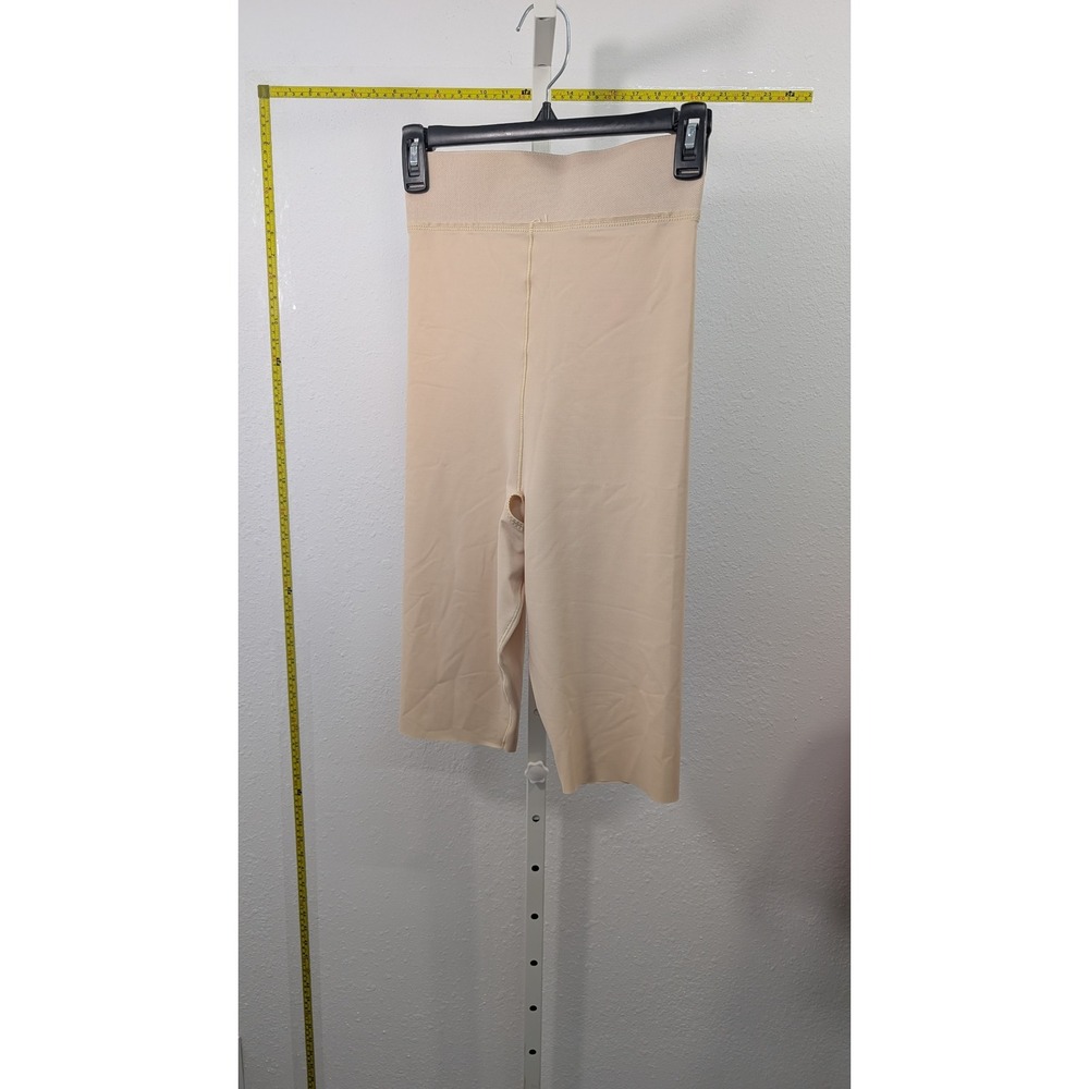 Shapermint High Waisted Compression Shapewear Short Nude Beige Size Small Medium